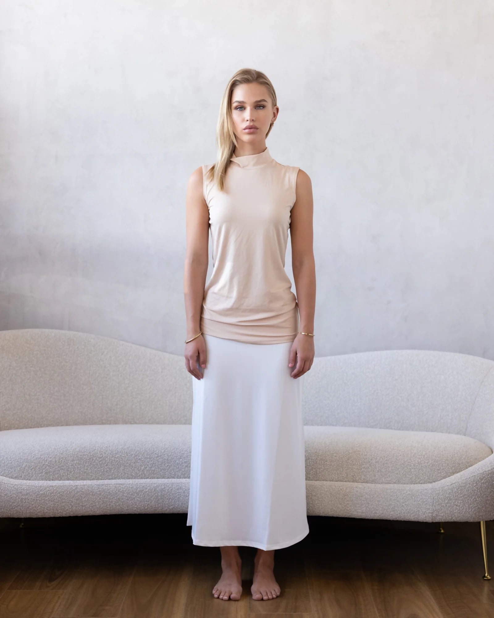 Luxe Sleeveless Basic Clay ms 2