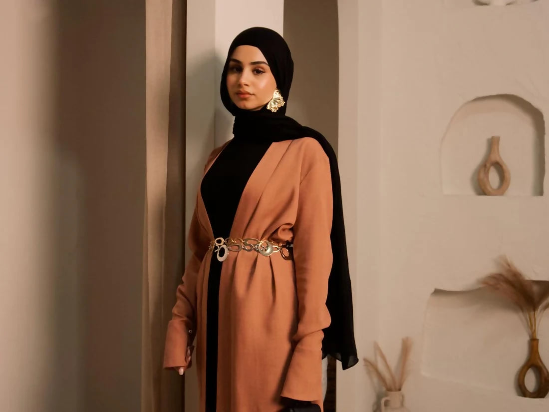 Amara Kimono - Salmon