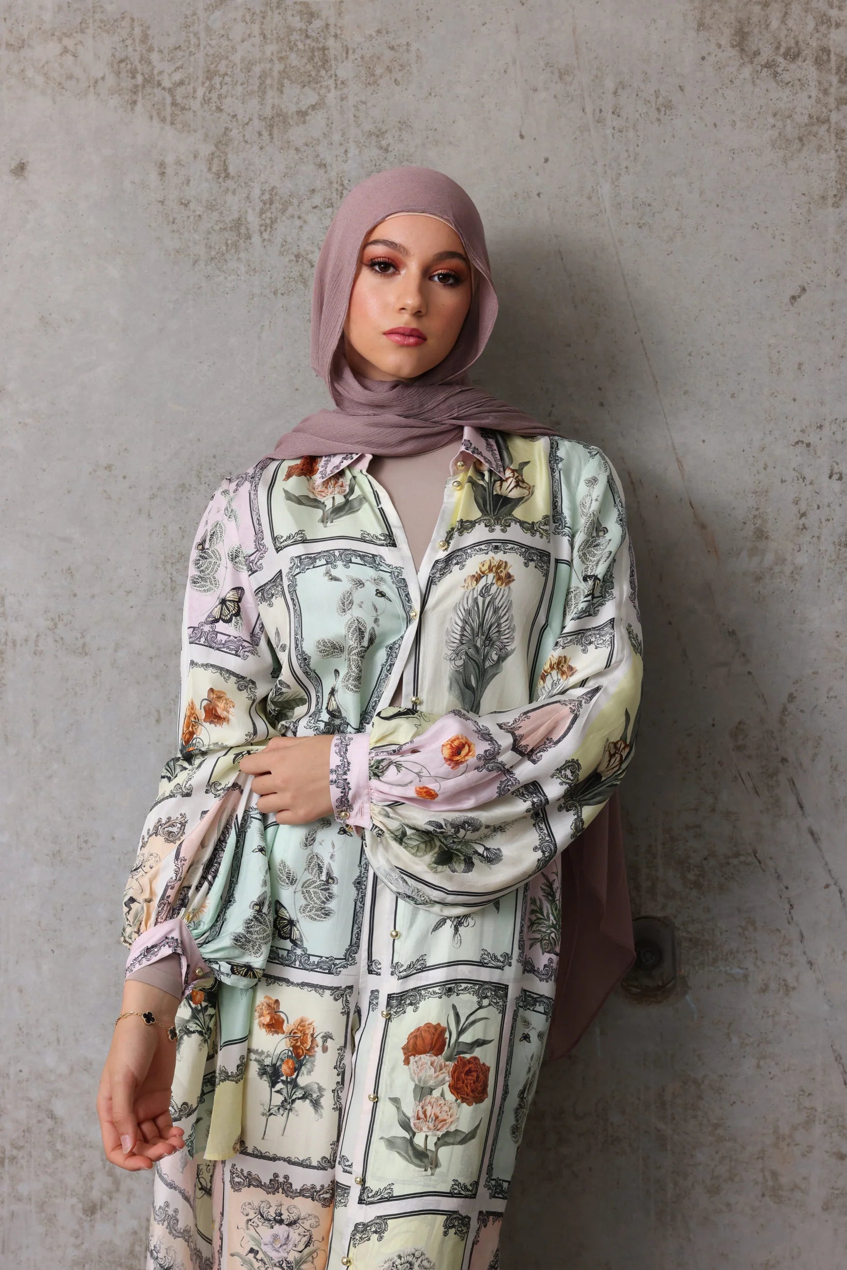 Luxe Rayon Hijab - Rose Clay