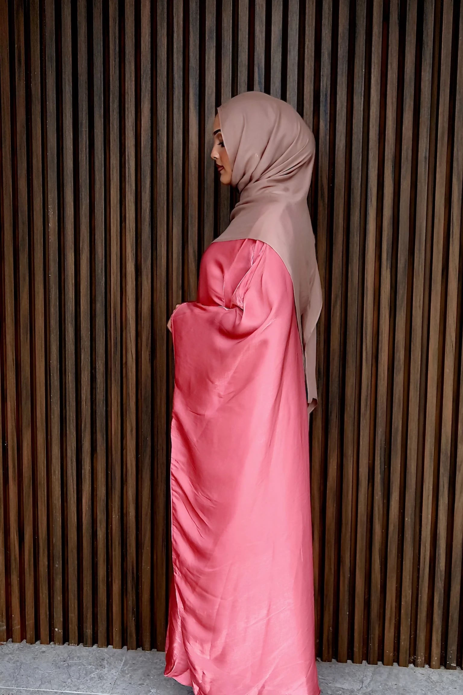 Coral butterfly Dress