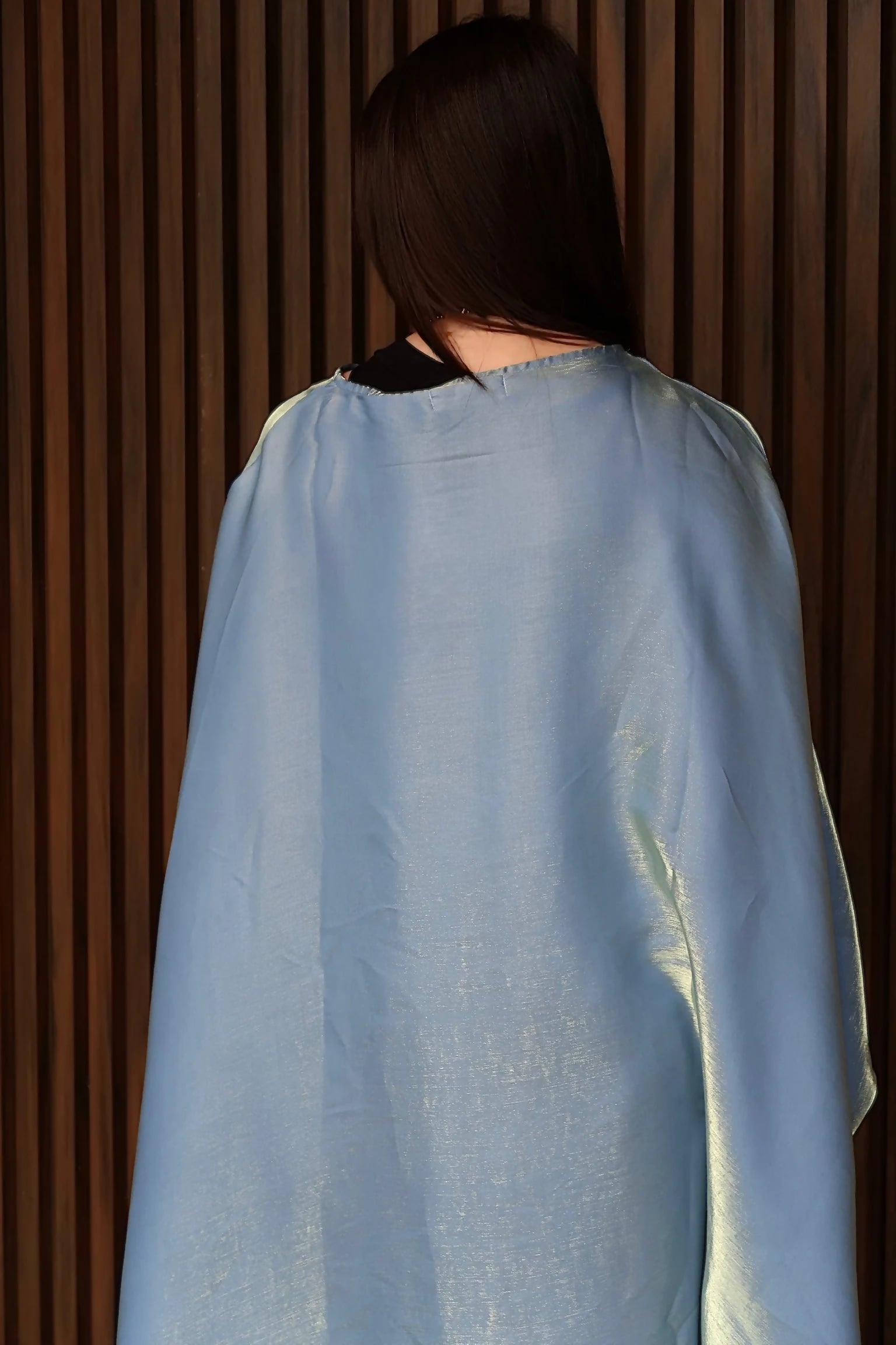 Baby Blue Butterfly Dress