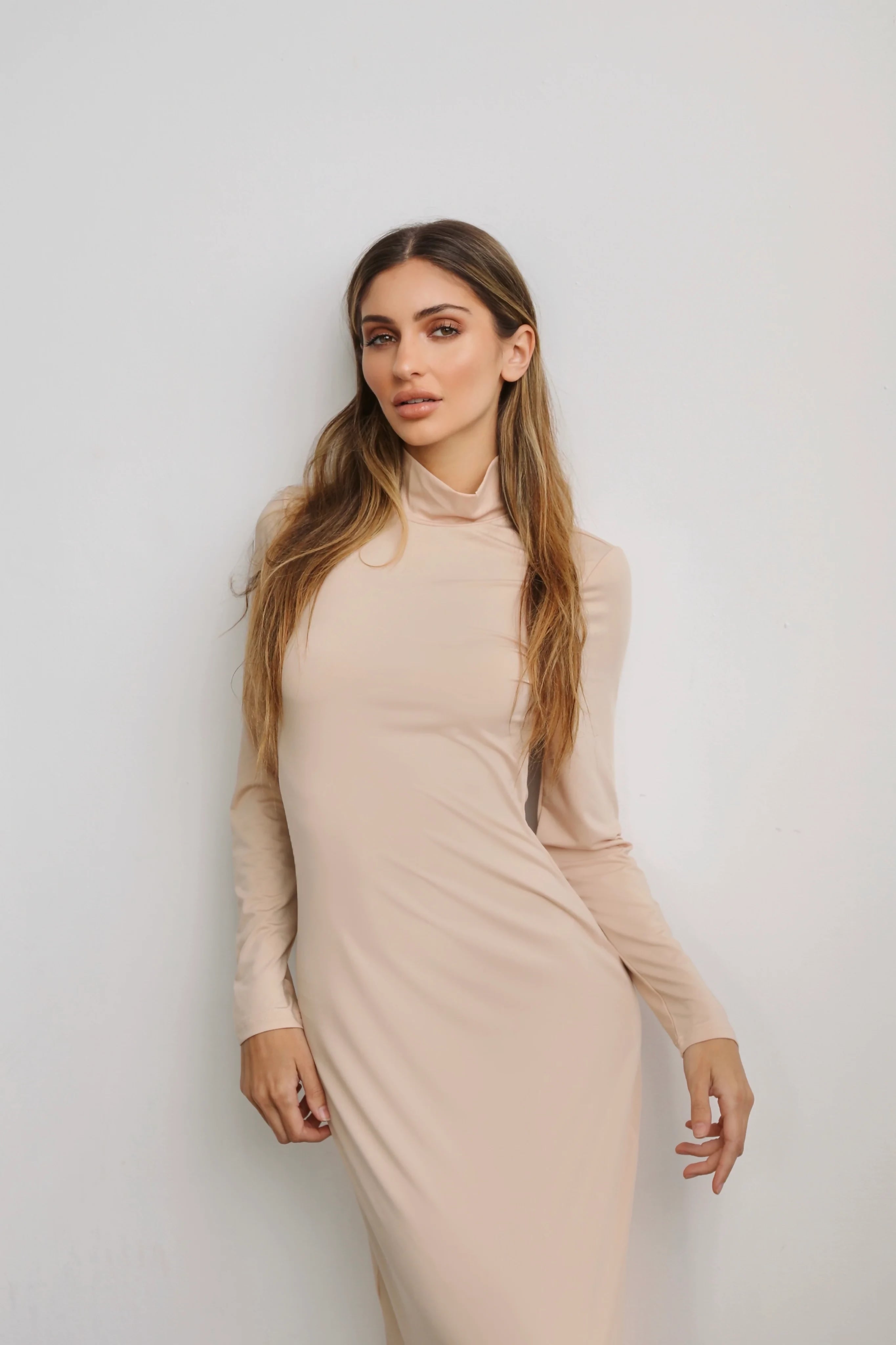 Luxe Slip Dress Clay