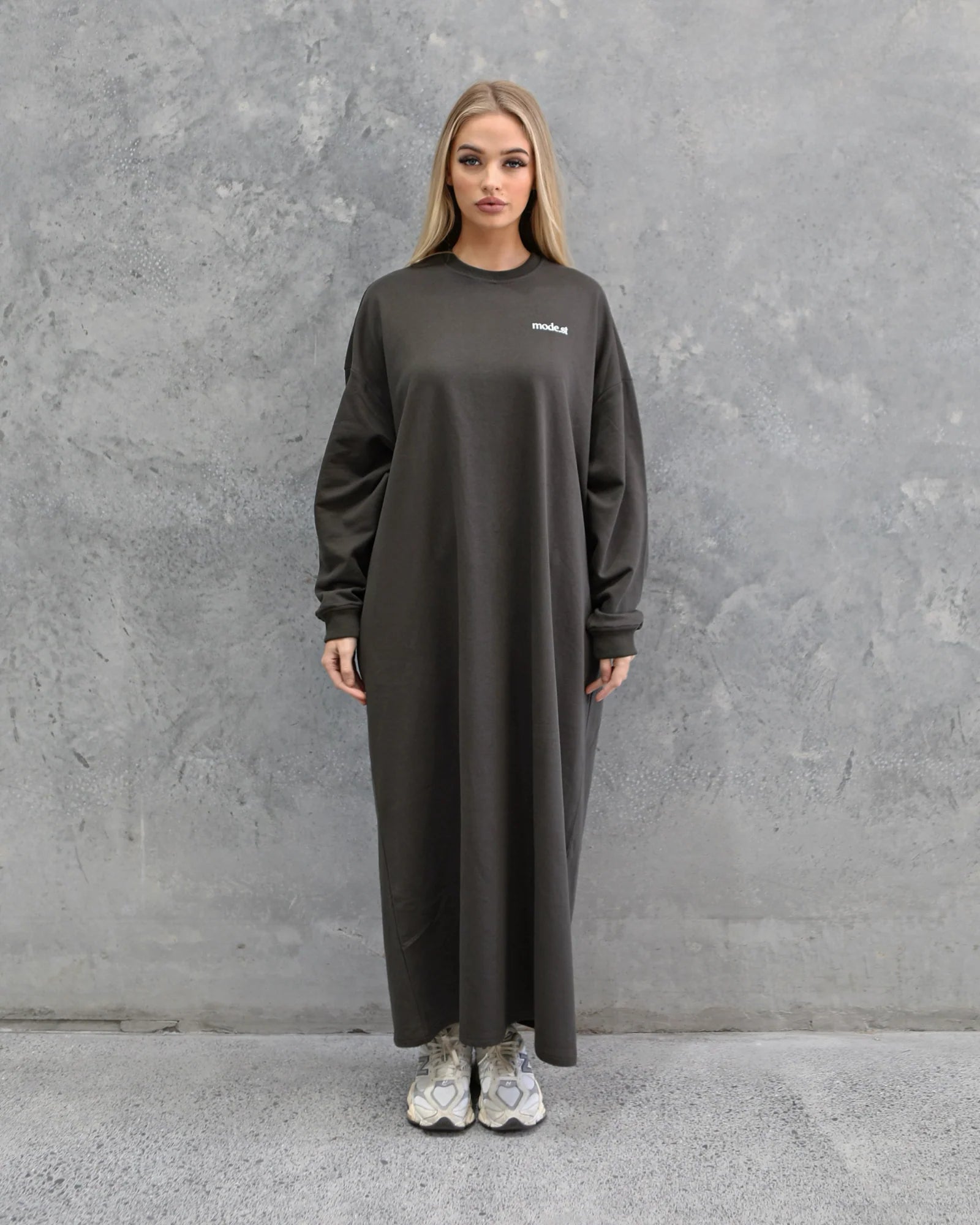 SWEATER DRESS - Deep Forest