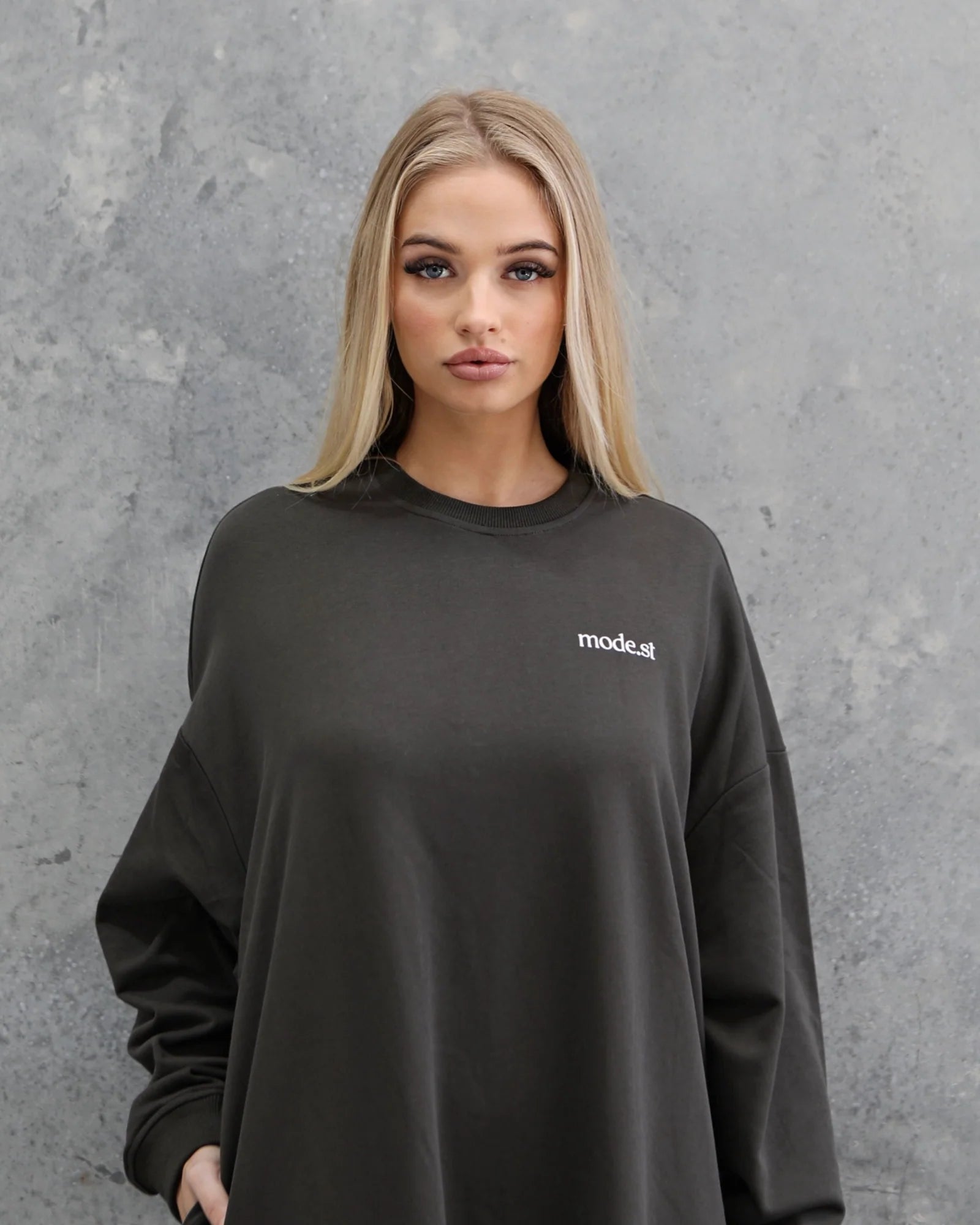 SWEATER DRESS - Deep Forest