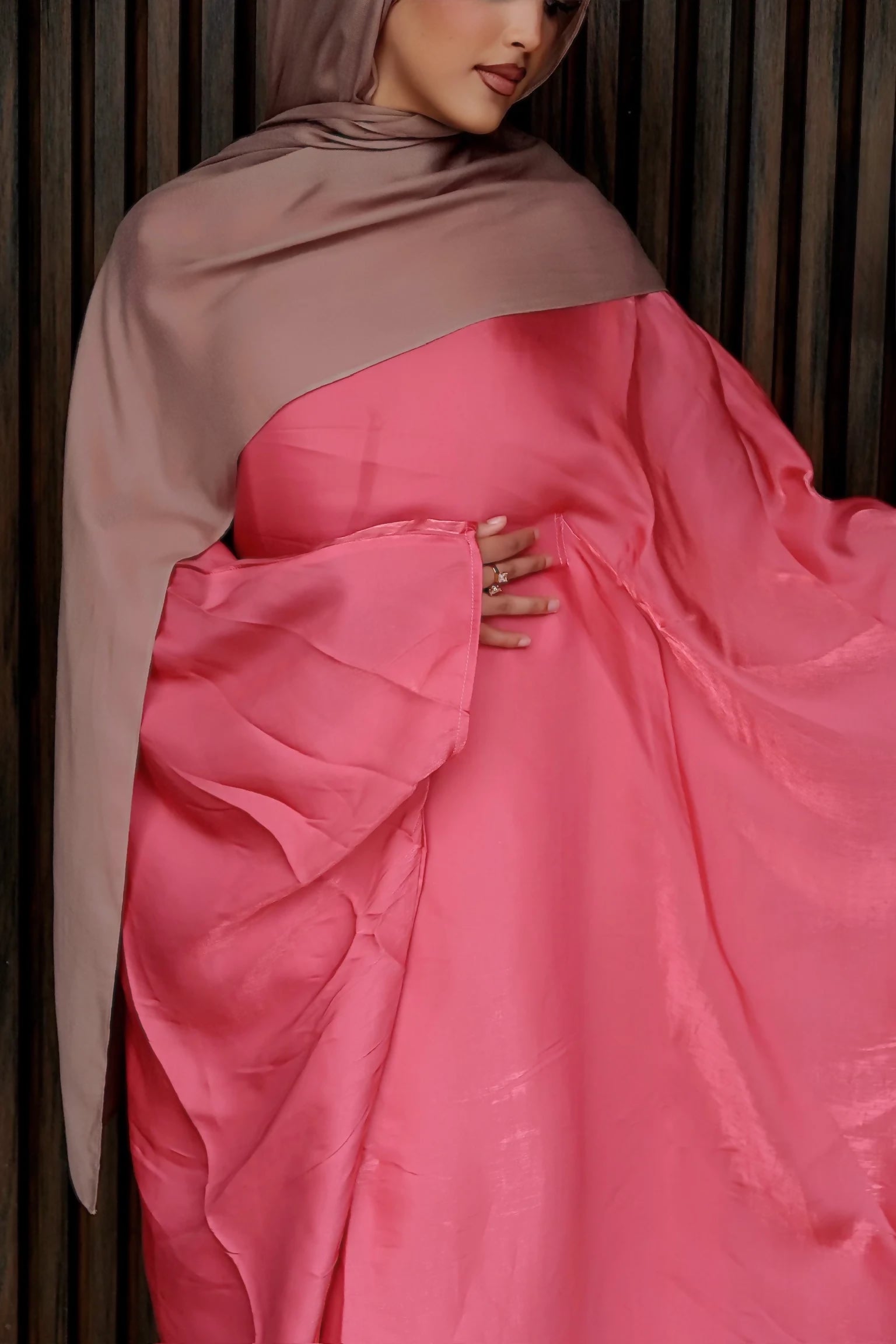 Coral butterfly Dress