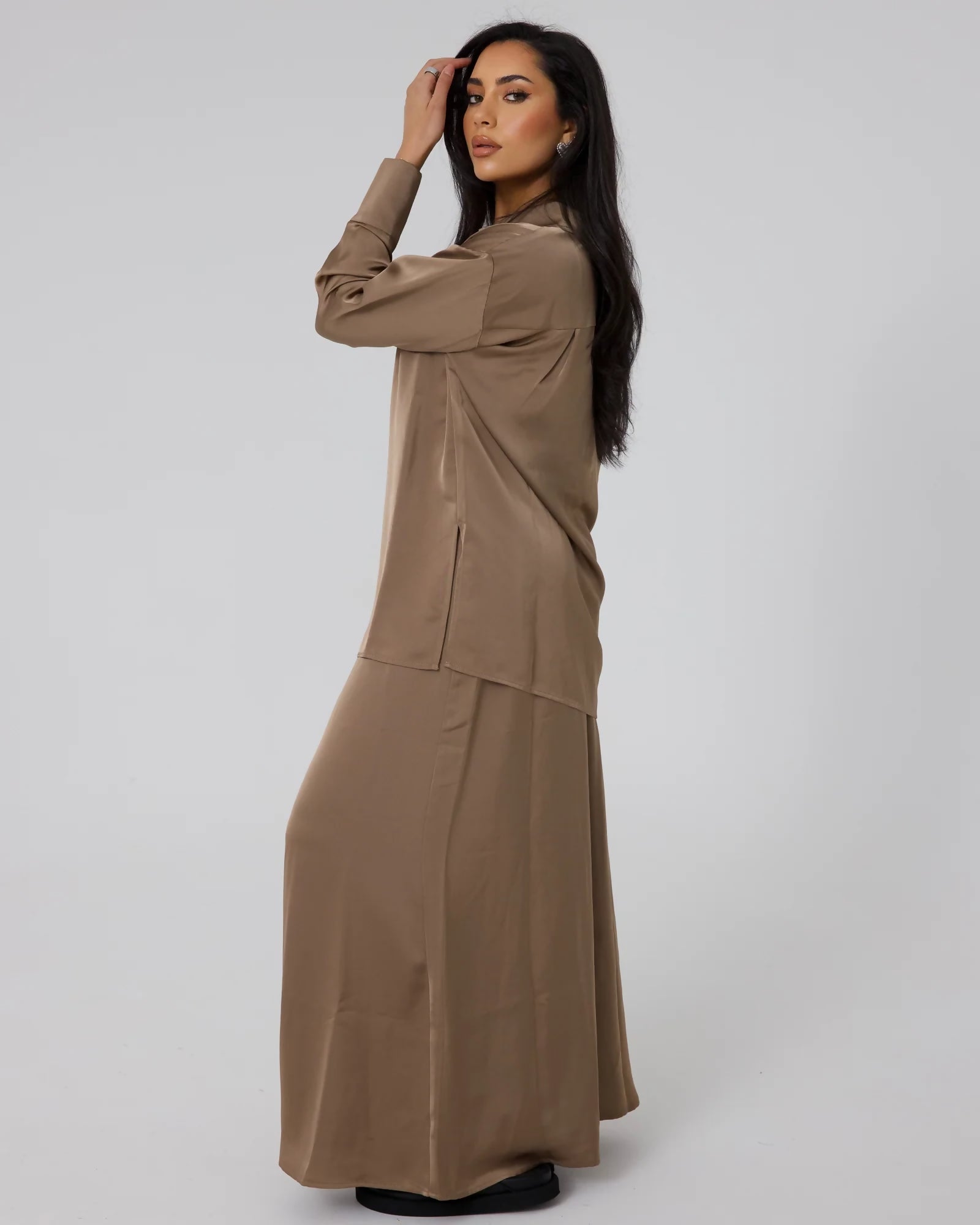 AMORE ESSENTIAL SKIRT - MOCHA ms 1