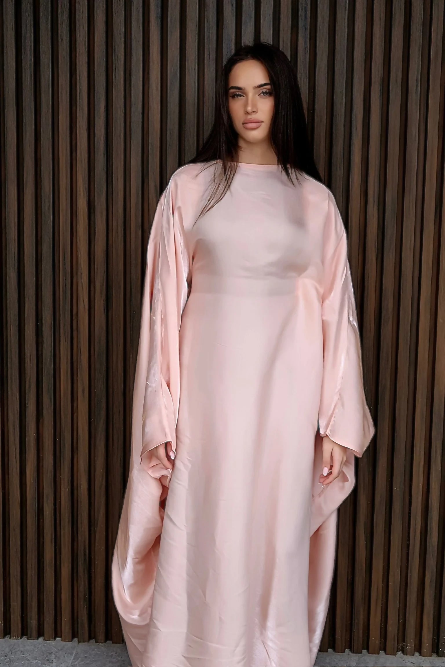 Peachy Butterfly Dress